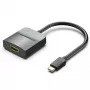 Vention USB Type-C uz HDMI adapteris TDCBB, 0,15 m, 3840×2160, melns, ABS