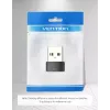USB Adapter Vention CDWB0 USB 2.0 tēviņa savienotājs uz USB-C sievišķo savienotāju, melns PVC