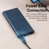 USB Adapter Vention CDWB0 USB 2.0 tēviņa savienotājs uz USB-C sievišķo savienotāju, melns PVC