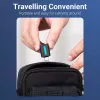 Vention USB-C uz USB 3.0 OTG adapteris CDUB0 — USB-C vīrišķais savienotājs uz USB-A sievišķo savienotāju, melns PVC, niķelēti kontakti