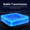 Vention USB-C uz USB 3.0 OTG adapteris CDUB0 — USB-C vīrišķais savienotājs uz USB-A sievišķo savienotāju, melns PVC, niķelēti kontakti