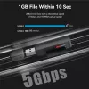 Vention 2-in-1 USB 3.2 Gen 1 (USB 3.0) karšu lasītājs — SD un MicroSD, melns, kompakts