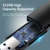 Vention 2-in-1 USB 3.2 Gen 1 (USB 3.0) karšu lasītājs — SD un MicroSD, melns, kompakts