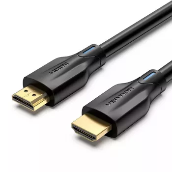 Vention 8K HDMI kabelis 2m Melns 48 Gbit/s HDMI 2.1