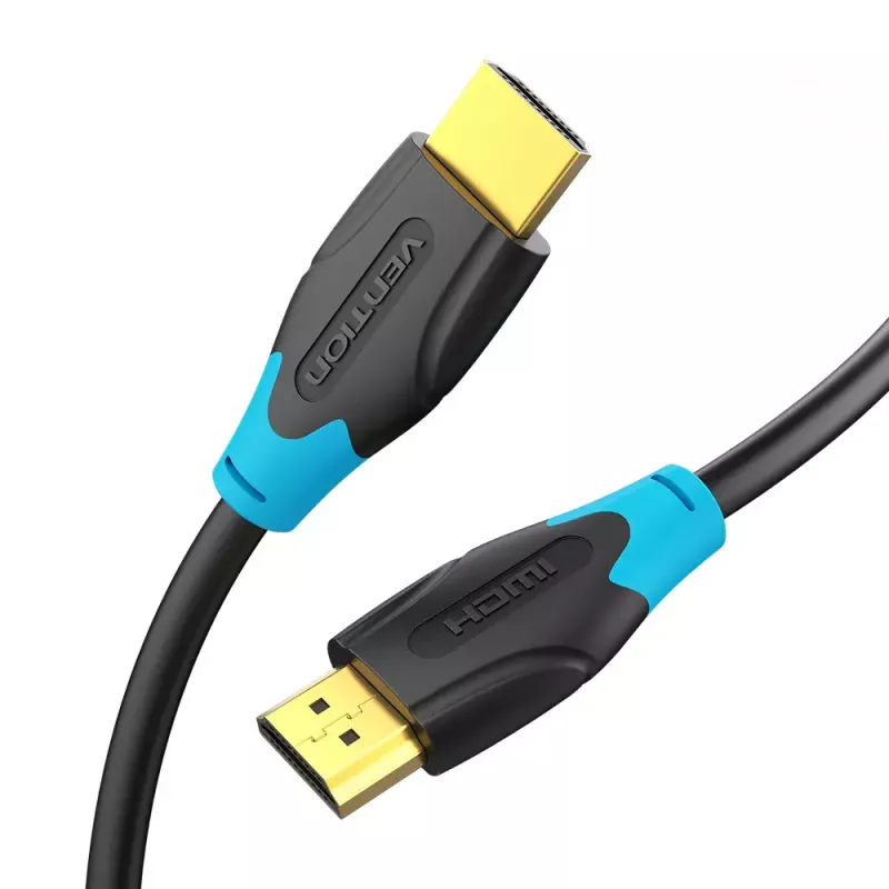 HDMI kabelis Vention 1M Melns 18 Gbit/s 2.0
