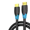 HDMI kabelis Vention 1M Melns 18 Gbit/s 2.0