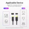 Vention DP uz HDMI kabelis 1,5 m melns DisplayPort HDMI 1,5 m