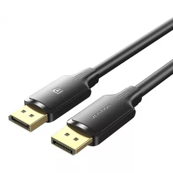 DisplayPort kabelis Vention HAKBJ 5 m, DisplayPort uz DisplayPort, melns