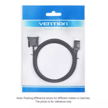 DisplayPort uz DVI kabelis Vention HAFBH — DisplayPort uz DVI, 1 m, melns, 5,2 mm
