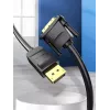 DisplayPort uz DVI kabelis Vention HAFBH — DisplayPort uz DVI, 1 m, melns, 5,2 mm
