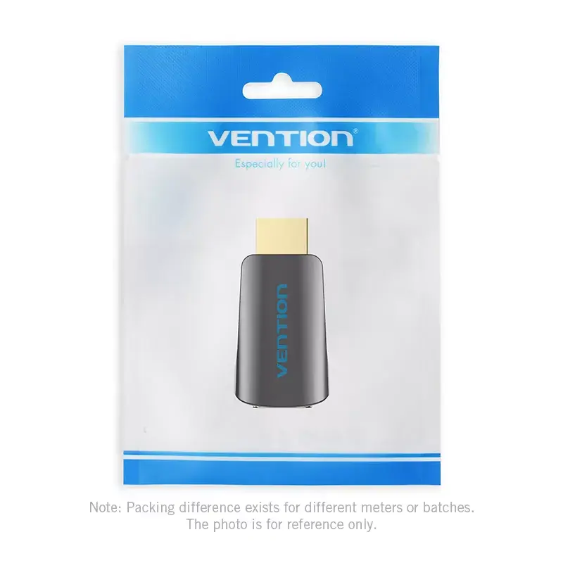 HDMI uz VGA pārveidotājs Vention AIDB0 1080p melns