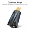 HDMI uz VGA pārveidotājs Vention AIDB0 1080p melns