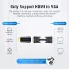 HDMI uz VGA pārveidotājs Vention AIDB0 1080p melns