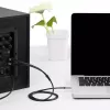 Audio kabelis Vention 3.5 mm vīrišķais uz 2×RCA vīrišķais, 1,5 m, alumīnija/melns