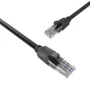 Vention Cat.6 UTP komutācijas kabelis 0,5 m melns RJ-45 1000 Mbit/s