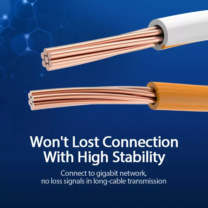 Vention Cat.6 UTP komutācijas kabelis 3M melns 1000 Mbit/s RJ-45