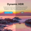 Vention 2-portu divvirzienu 8K HDMI slēdzis AKPH0, HDMI 2.1, 7680×4320@60Hz, USB-C barošana, alumīnijs, pelēks