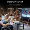 Vention 2-portu divvirzienu 8K HDMI slēdzis AKPH0, HDMI 2.1, 7680×4320@60Hz, USB-C barošana, alumīnijs, pelēks