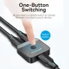 HDMI 2-Port Bi-Direction 4K Switcher Vention AKOB0 — 3 HDMI porti, 3840×2160@60Hz, ABS, Plug and Play