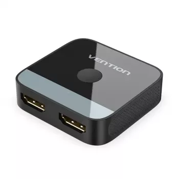 HDMI 2-Port Bi-Direction 4K Switcher Vention AKOB0 — 3 HDMI porti, 3840×2160@60Hz, ABS, Plug and Play