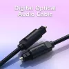 Vention optiskās šķiedras audio kabelis 1,5 m, melns, TOSLINK tēvs–tēvs