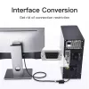 VGA uz HDMI pārveidotājs Vention 0,15 m melns VGA HDMI Micro USB Audio