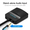 VGA uz HDMI pārveidotājs Vention 0,15 m melns VGA HDMI Micro USB Audio