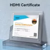 HDMI kabelis Vention AHCBF 1 m, HDMI-A tēviņš uz HDMI-A mātīte, 18 Gbit/s, 4K, melns