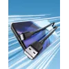 Vention USB 2.0 A vīriešu uz C vīriešu 3A kabelis 0.25 m melns