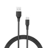 Vention USB 2.0 A spraudnis uz C vīrišķais 3A kabelis 0,5 m melns