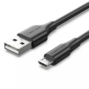 Vention USB 2.0 A tēviņš uz Micro-B tēviņš 2A kabelis 2M melns