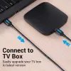 USB 3.0 A-vīriešu uz A-vīriešu kabelis 1,5 m — Vention, USB 3.2 Gen 1, melns PVC