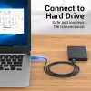 USB 3.0 A-vīriešu uz A-vīriešu kabelis 1,5 m — Vention, USB 3.2 Gen 1, melns PVC