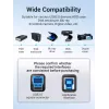 Vention USB 3.0 A–B kabelis, 3 m — USB 3.2 Gen 1 (5 Gbit/s), melns, niķelēti savienotāji