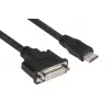 CLUB3D HDMI uz DVI Single Link pasīvais adapteris 0,40 m HDMI DVI