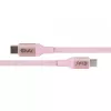 CLUB3D USB-C magnētiskās spoles rozā kabelis, 240 W, 2 m, USB 2.0