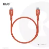 CLUB3D USB2 Type-C divvirzienu USB-IF sertificēts kabelis datiem 480Mb, PD 240W(48V/5A) EPR M/M 4m / 13,13 pēdas