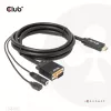 CLUB3D HDMI uz VGA kabelis V/V 2m/6.56ft 28AWG
