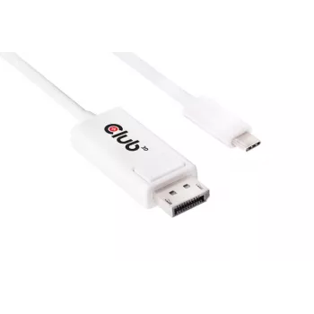 CLUB3D USB 3.1 Type C kabelis uz DisplayPort 1.2 UHD adapteris