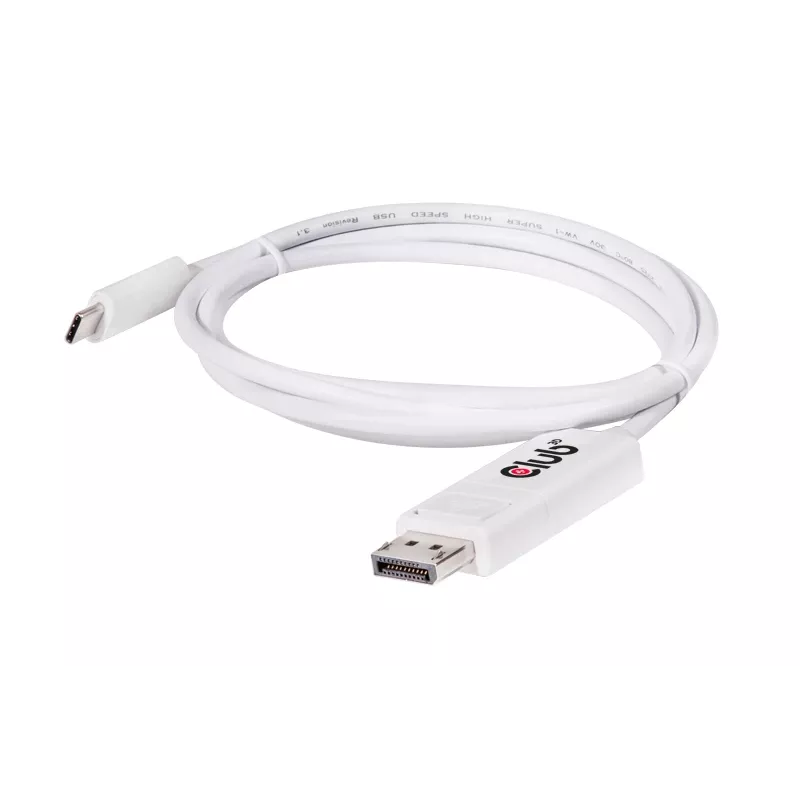 CLUB3D USB 3.1 Type C kabelis uz DisplayPort 1.2 UHD adapteris