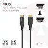CLUB3D CAC-1394 Ultra High Speed AOC kabelis 4K120Hz/8K60Hz vienvirziena M/M 100m