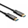 CLUB3D HDMI™ Hybrid AOC kabelis 8K60Hz/4K120Hz 30m / 98,42 pēdas, 30 m, HDMI A tips (standarta), HDMI A tips (standarta), 48 Gbit/s, melns