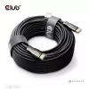 Club 3D HDMI Hybrid AOC kabelis 8K60Hz / 4K120Hz 50 m, HDMI Type A vīrietis–vīrietis