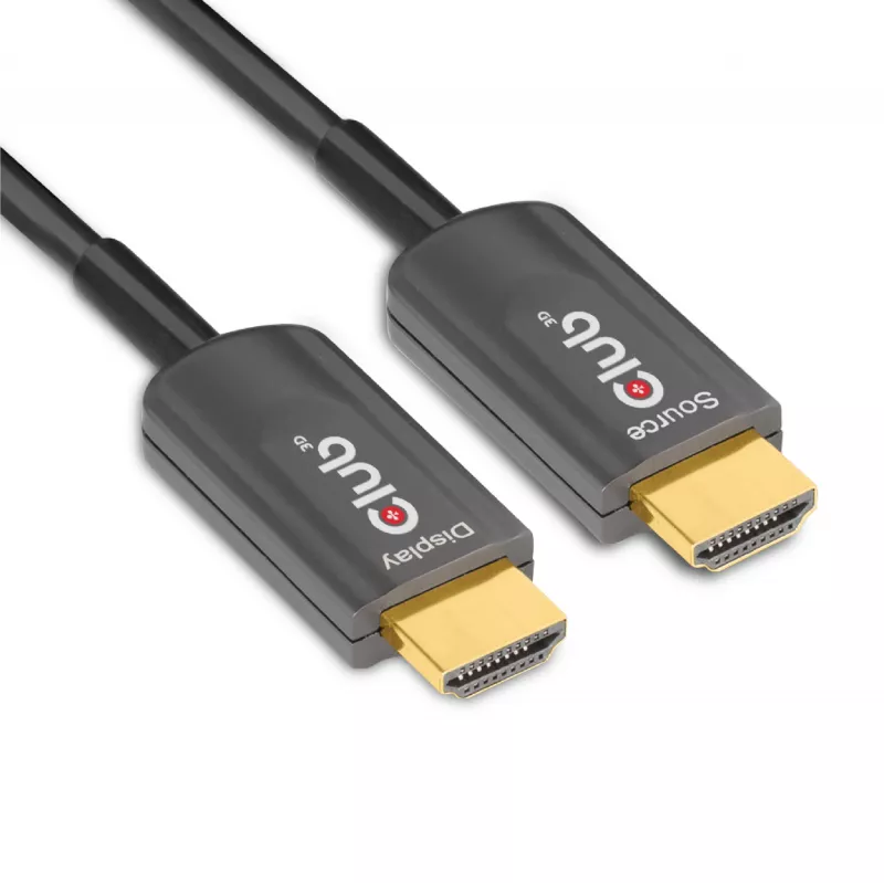 CLUB3D Ultra High Speed HDMI™ Certified AOC kabelis 4K120Hz/8K60Hz vienvirziena M/M 20m/65.6ft