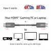 CLUB3D Ultra High Speed HDMI™ Certified AOC kabelis 4K120Hz/8K60Hz vienvirziena M/M 20m/65.6ft
