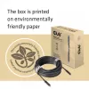 CLUB3D USB Gen 2 Type C aktīvais optiskais kabelis A/V vienvirziena V-V 20 m / 65.62 pēdas