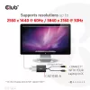 CLUB3D Mini DisplayPort uz Dual Link DVI, HDCP OFF versija Apple Cinema displejiem aktīvais adapteris