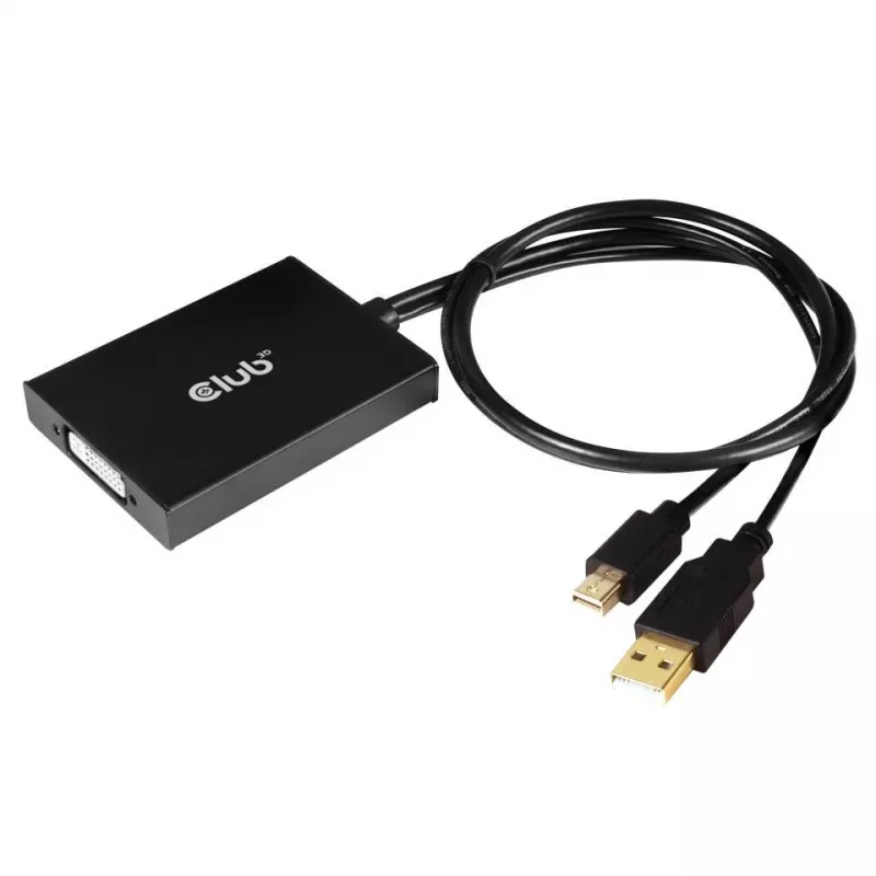 Aktīvais adapteris MiniDisplayPort 1.2a uz Dual Link DVI-D CLUB3D CAC-1130