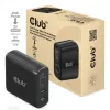 CLUB3D Travel Charger 100W GaN tehnoloģija, četru portu USB Type-A (2x) un -C (2x), Power Delivery (PD) 3.0 atbalsts