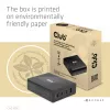 CLUB3D ceļojumu lādētājs 132W, GAN tehnoloģija, četras pieslēgvietas USB Type-A un -C, Power Delivery(PD) 3.0 atbalsts